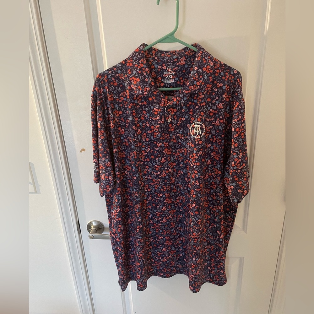Rare rhoback x barstool collab golf polo shirt XXL men callaway Titleist prep